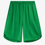 The Frankie Shop Nelis silk bermuda shorts
