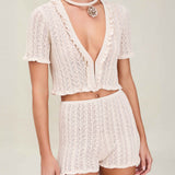 Devon Windsor Christine knit shorts