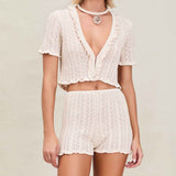 Devon Windsor Christine knit shorts