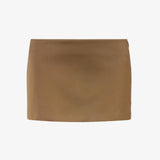 The Frankie Shop Hera cotton mini skirt