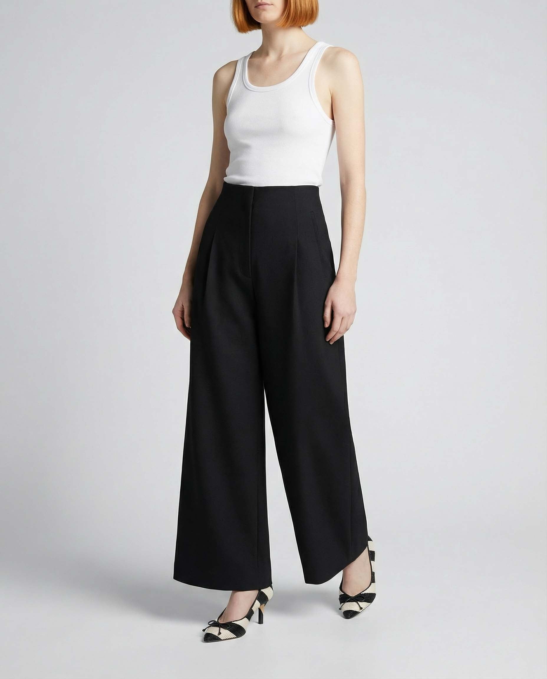 Jacquemus Souro wide-leg trousers – Luisa World