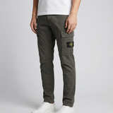 Stone Island Organic-cotton stretch broken-twill trousers