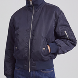 The Frankie Shop Storm cropped bomber jacket