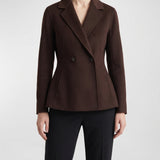 Theory Double-breasted wool-blend coat