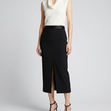 Tom Ford Sleeveless cowl collar top