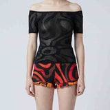 Pucci Marmo jacquard short-sleeved top