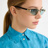 Valentino Garavani Metal cat-eye sunglasses