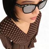 Valentino Garavani Rectangular acetate sunglasses