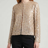 Valentino Garavani Embellished sequin blazer