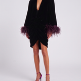 Valentino Garavani Draped mini dress
