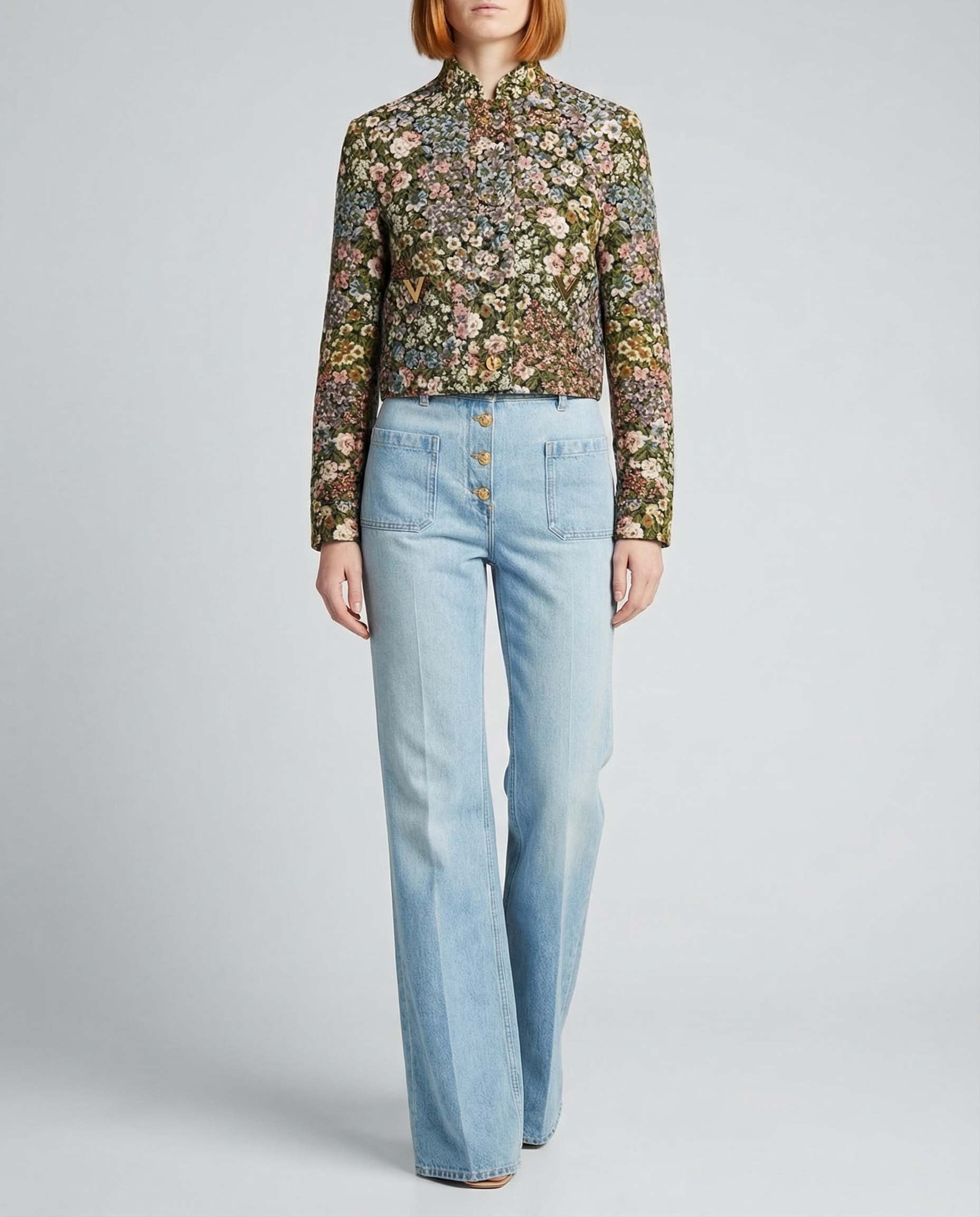 Valentino Garavani Wide-leg jeans – Luisa World