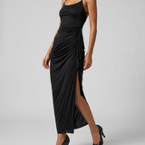 Versace Draped viscose-jersey gown