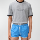 Versace Double-waistband swim shorts