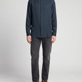 Saint Laurent Striped jacquard shirt