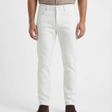 Straight‑leg jeans