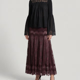 Zimmermann Valiant panelled maxi skirt