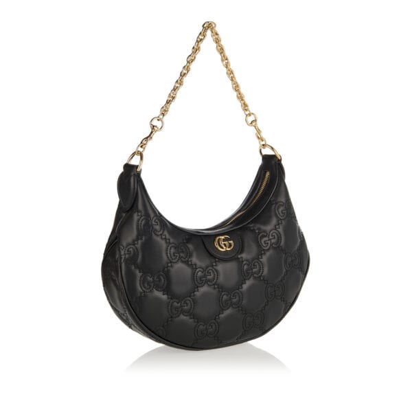 GG-quilted small leather bag