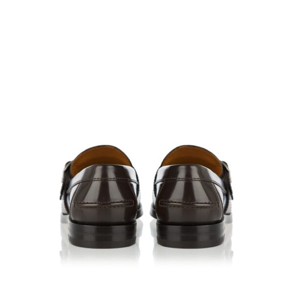 GG buckled leather loafers