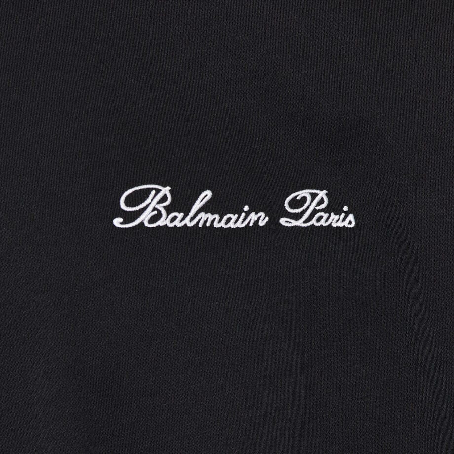 Balmain Signature cotton t-shirt