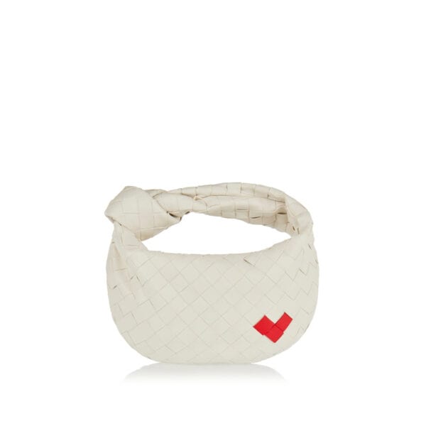 Jodie mini Intrecciato heart bag