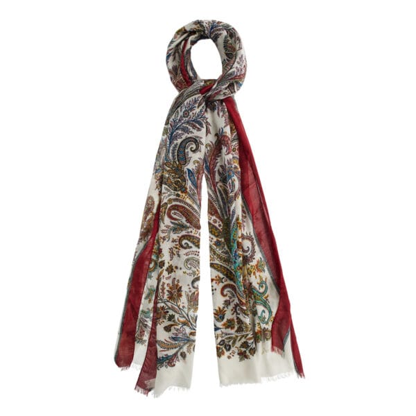 Printed modal scarf