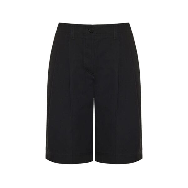 Relaxed twill shorts