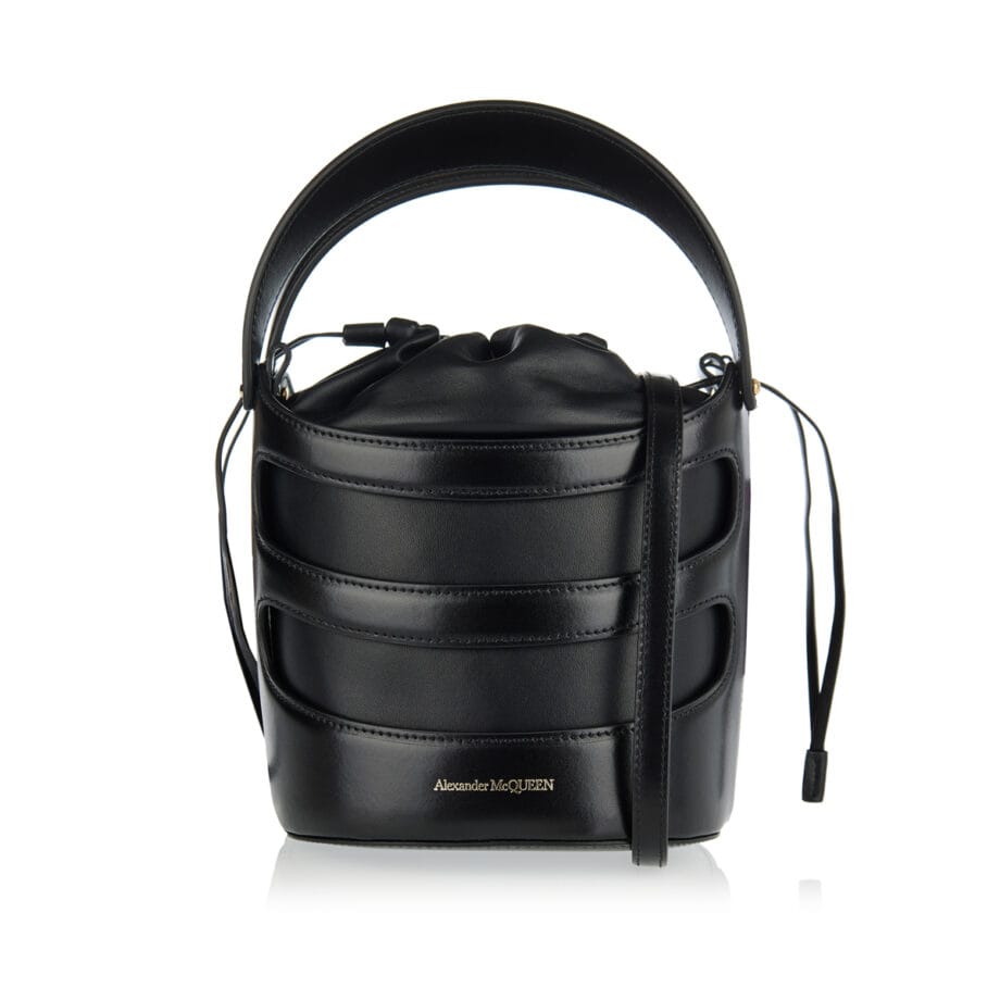 The Rise leather bucket bag